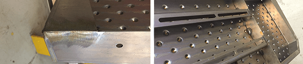 Welded Tread Plate Step