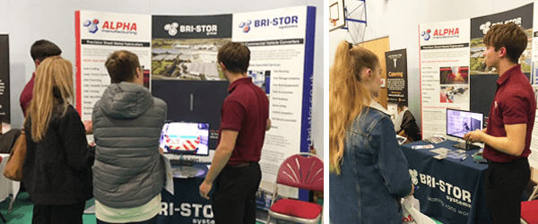 Discussing the Bri-Stor Group Apprenticeship programme