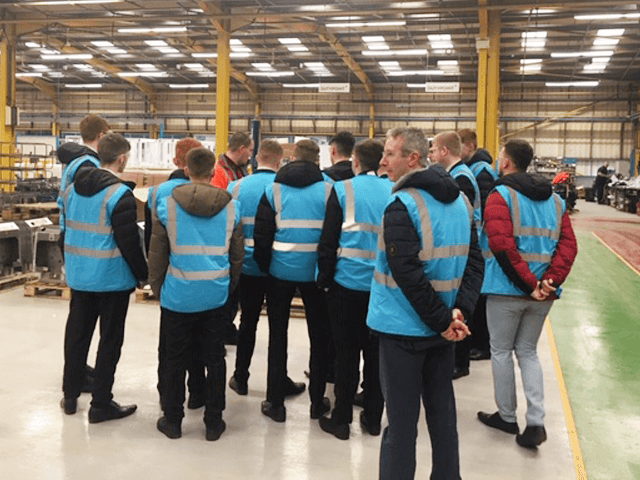Alpha Welcome Local Students for Apprenticeship Tour - Alpha Manufacturing