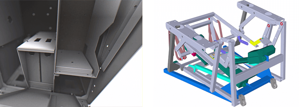 Sheet Metal fabrication Design CAD Models