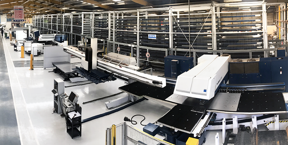 STOPA Automated Sheet Metal Storage System